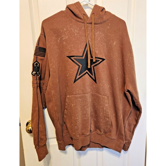 Nike Other - Nike Dallas Cowboys Salute to Service Hoodie Men’s Large Brown NFL Pullover